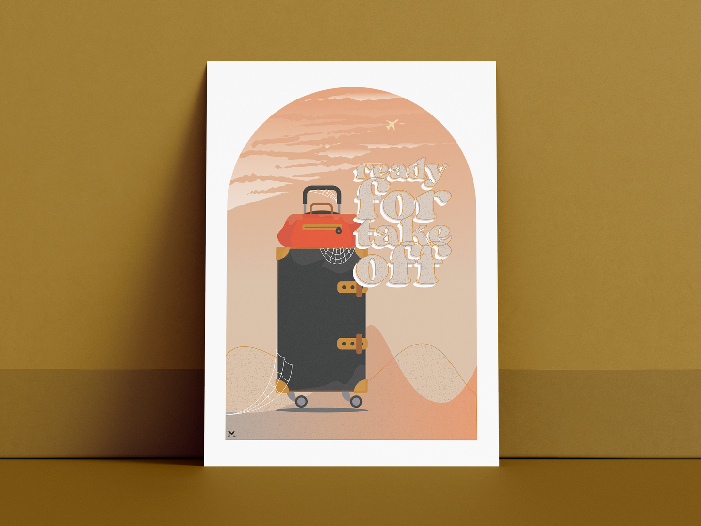 Poster - Dusty Luggage